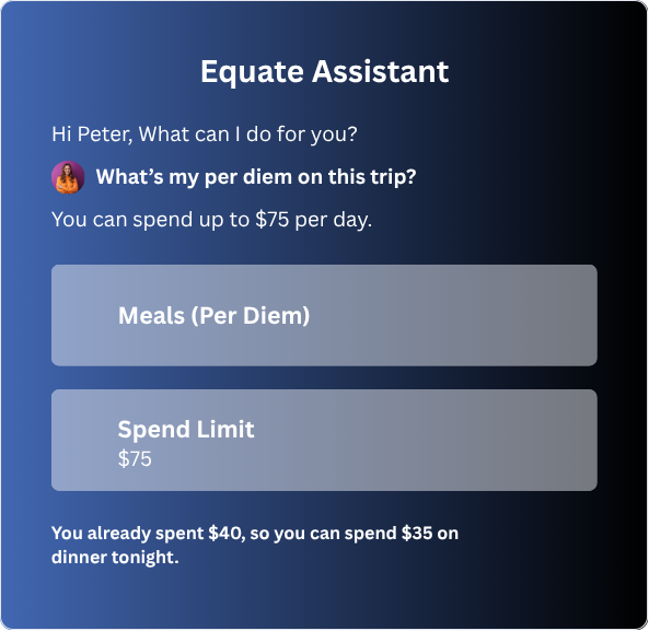 Equate Assistant